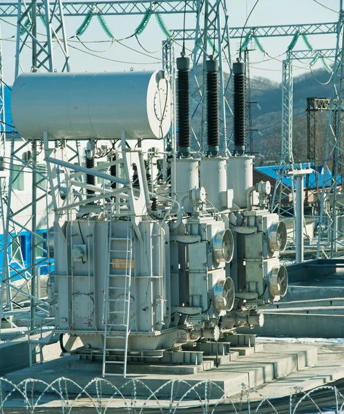 Power Plant Transformer — Stock Photo, Image