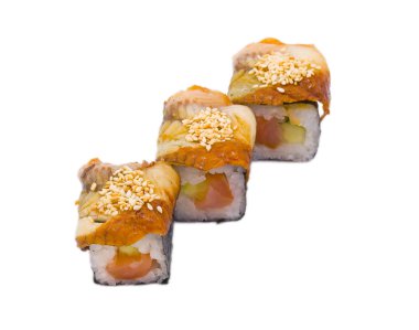 haddelenmiş ve sushi