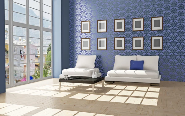 Modern Sofa Room — Stock Photo, Image
