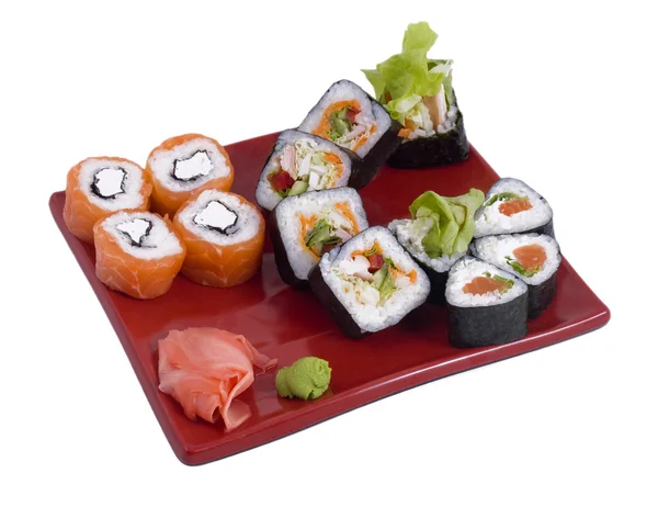 Foto Arrotolato Sushi — Foto Stock