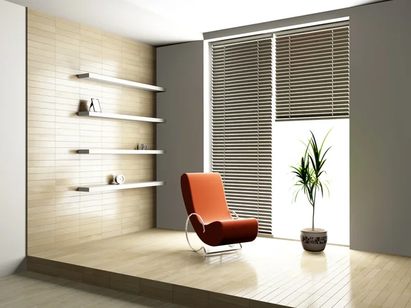 Modern Interior Living Room — Stock Photo, Image