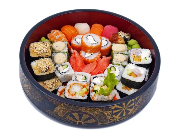 Rullade och sushi — Stockfoto