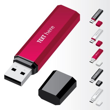 USB Flash Drive clipart