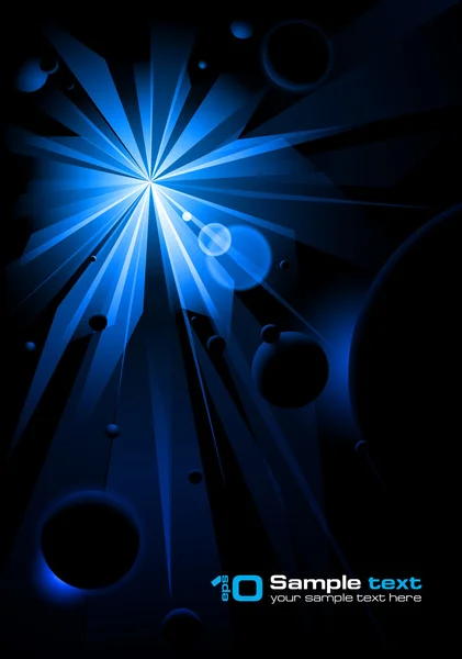 Абстрактный звездный свет — стоковый вектор