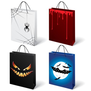 Cadılar Bayramı alışveriş torbaları