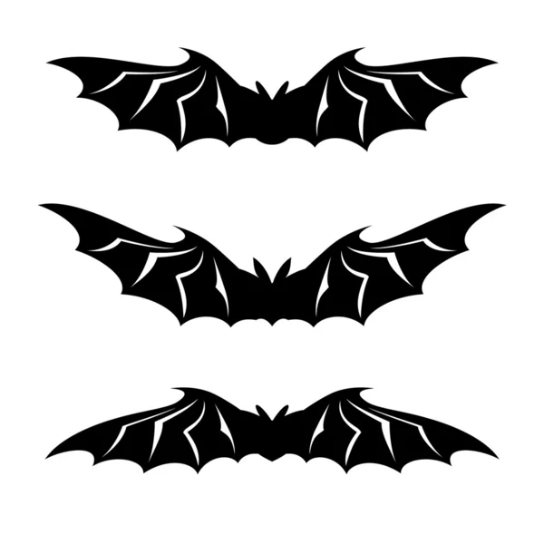 Εικονογράφηση νυχτερίδες — Διανυσματικό Αρχείο