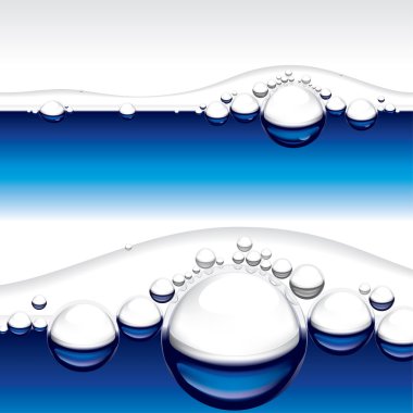 Water bubbles clipart