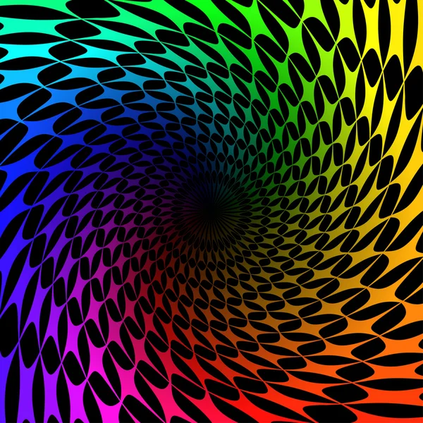 Tourbillon de spectre — Image vectorielle