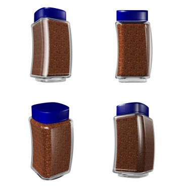 Coffee in glass pot clipart