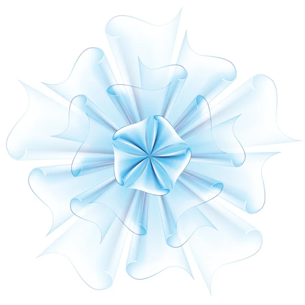 ダイナミックフローの背景 白い背景のベクトルイラスト — ストックベクタ