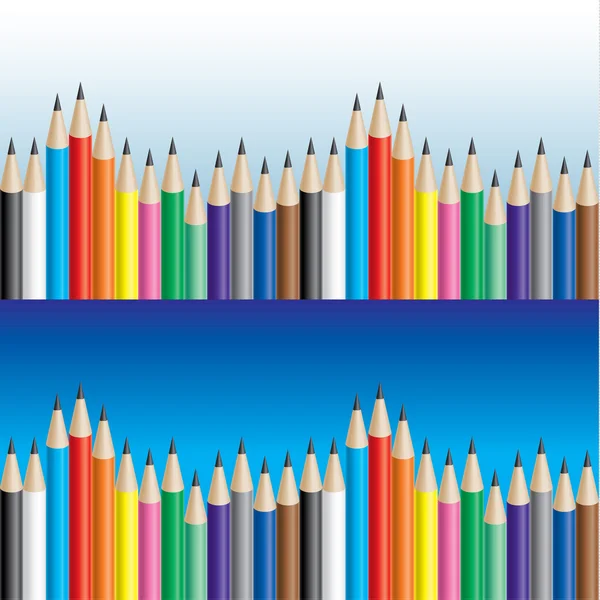Färg pennor — Stock vektor