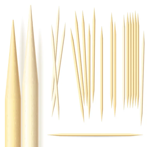 Toothpicks — Stock Vector