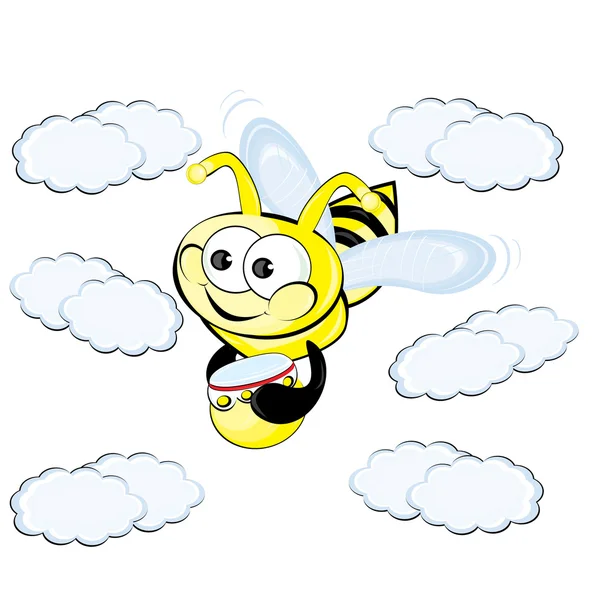 Μελισσών εργαζομένου — Διανυσματικό Αρχείο