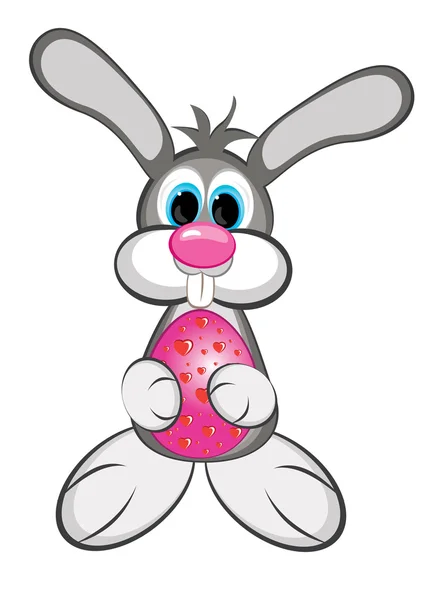 Easter bunny jongen — Stockvector