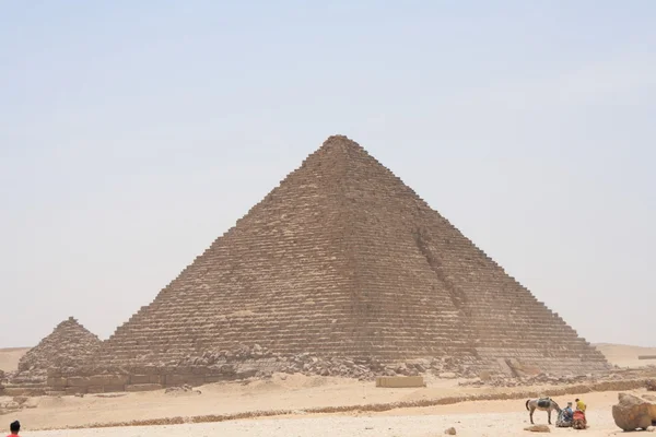 Αιγυπτιακή πυραμίδα — Φωτογραφία Αρχείου
