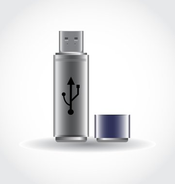 Vector USB-stick clipart