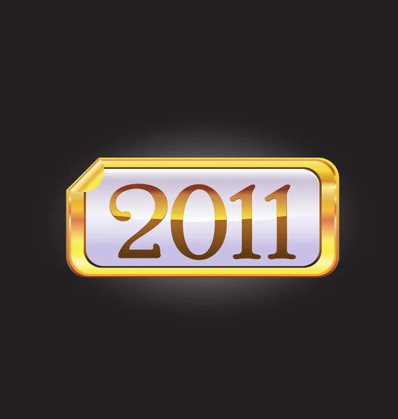 Icône 2011 — Image vectorielle