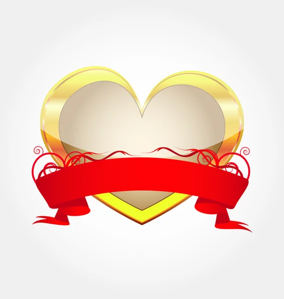 Καρδιά να το st.valentine — Διανυσματικό Αρχείο