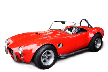 Classic sport car clipart