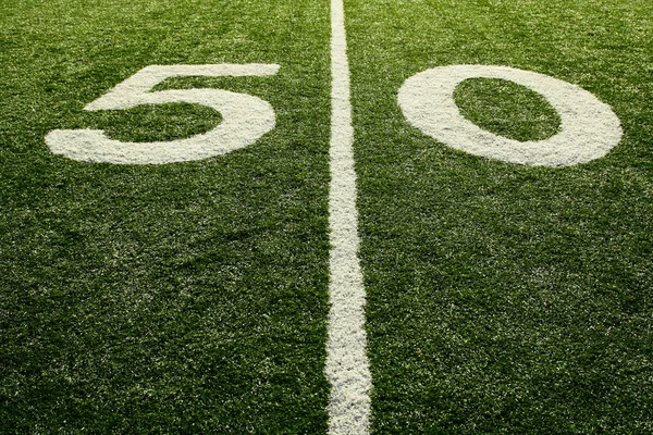 Football field — Stock Photo, Image