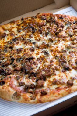 lezzetli pizza