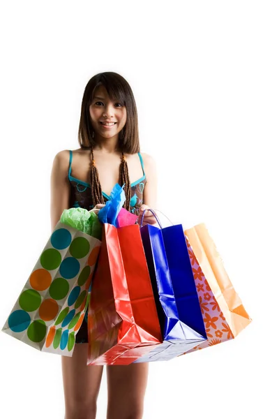 Shopping woman — Stock Photo, Image