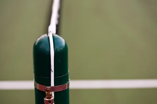 Tennis net pole — Stock Photo, Image