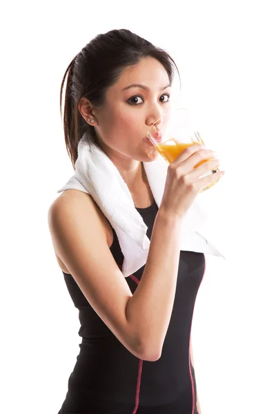 Healthy asian woman Stock Image
