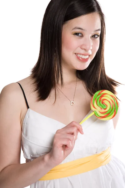 Lollipop mujer — Foto de Stock