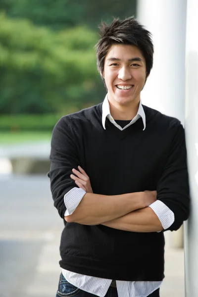 Aziatische college student — Stockfoto