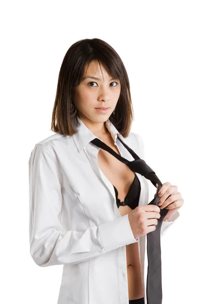 Beautiful and sexy asian girl — Stock Photo, Image