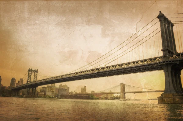 布鲁克林大桥 — 图库照片#