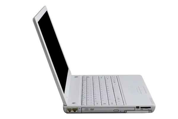 Isolerade laptop — Stockfoto