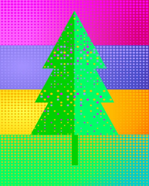To decorate the Christmas tree — Stock Vector