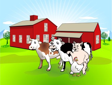 Farm-house clipart