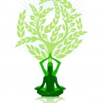 Yoga Meditation Exercise Stretching Pictogram — Stock Vector © leremy ...