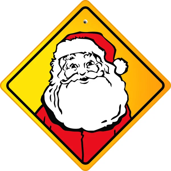 Attention Santa Claus ! — Stock Vector