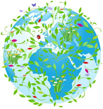 World natural heritage clipart