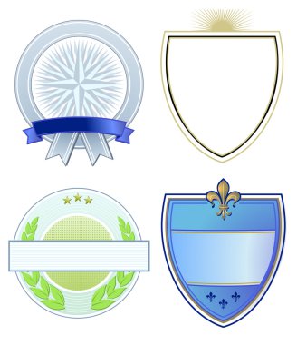 Heraldry and coat of arms clipart