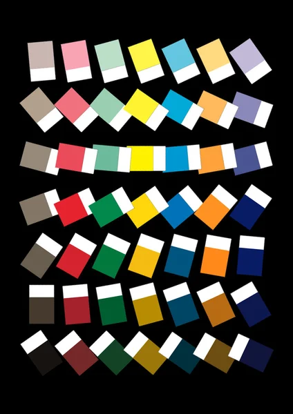 Kleurenpalet — Stockvector
