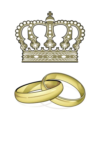 Angleterre Mariage — Image vectorielle