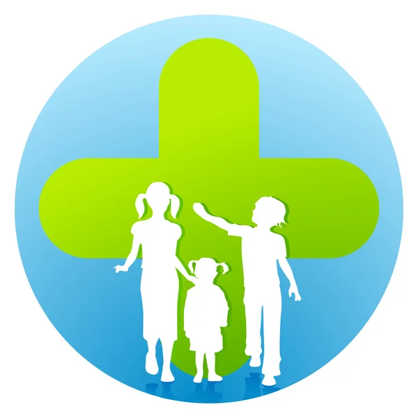 Clinica pediatrica per bambini — Vettoriale Stock