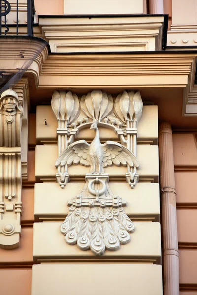 Detail of Art Nouveau or Jugenstil building — Stock Photo, Image