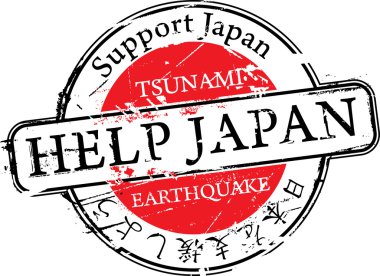 Japonya lastik damga yardım