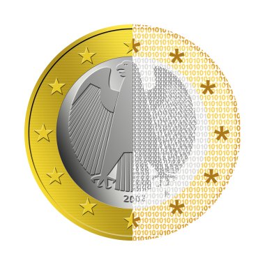 German Euro E-Payment clipart