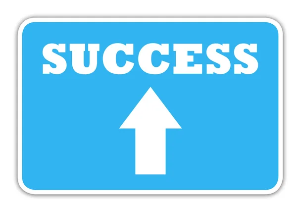 Success highway sign — Stock Photo, Image