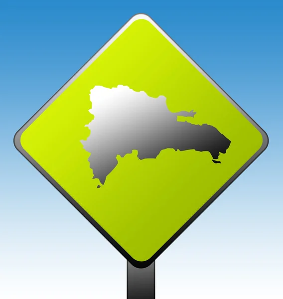 Dominican Republic sign — Stock Photo, Image