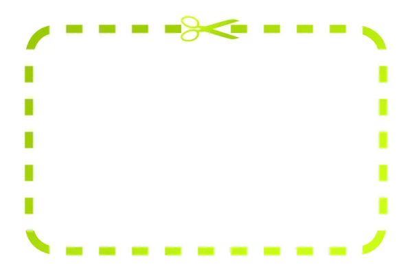 Yeşil Eko kupon — Stok fotoğraf