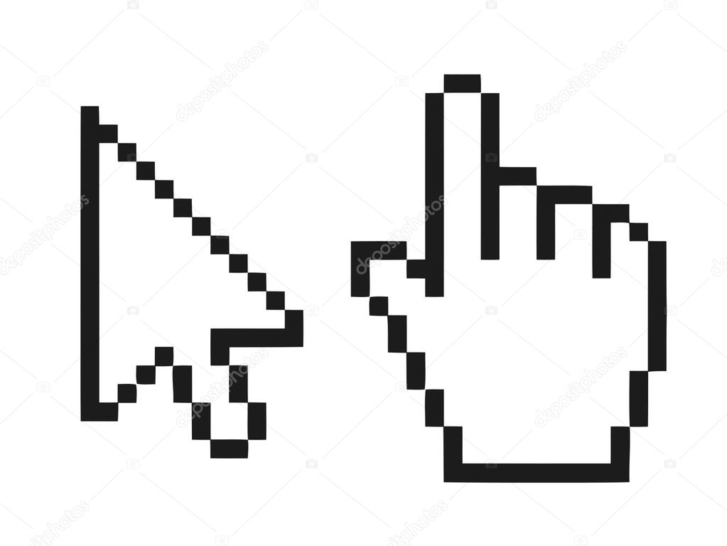 computer mouse pointer wallpaper