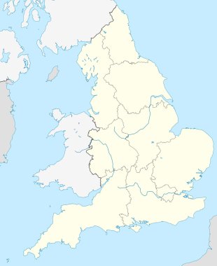 İngiltere harita